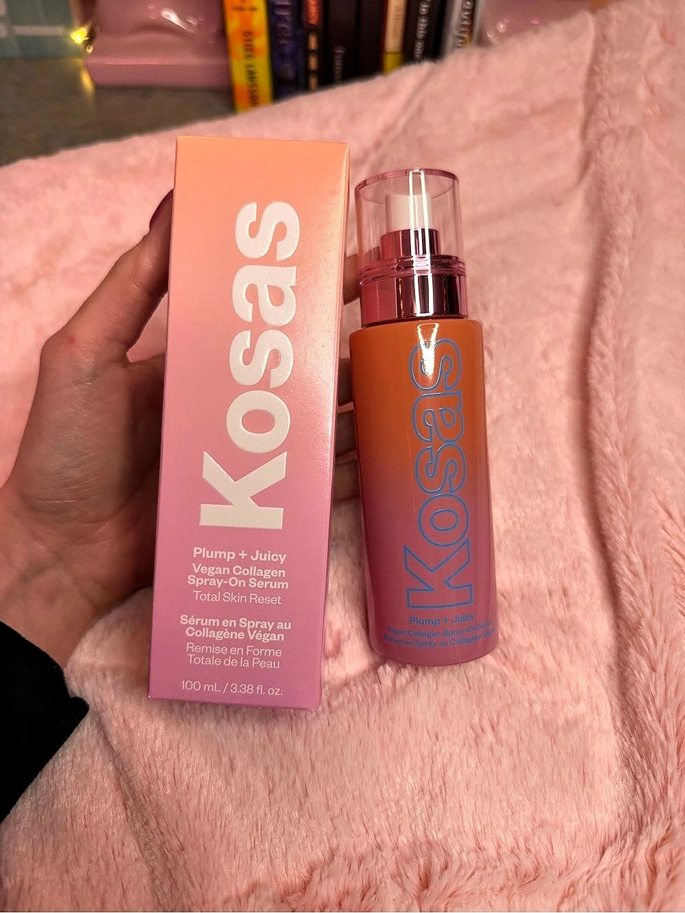 Kosas Plump + Juicy Vegan Collagen Spray-On Serum 3.3 oz NWT